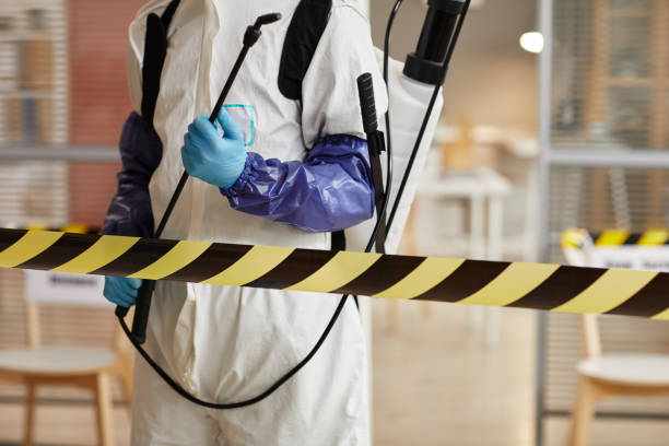 Professional Biohazard technician working in Outlook, WA